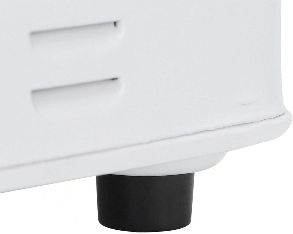 Portable Electric Stove White Stainless Steel Pot