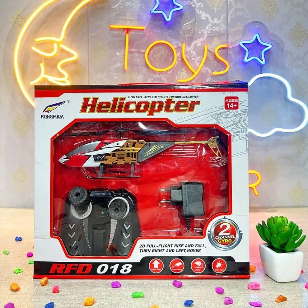 Remote Control Helicopter RFD-018 for Kids 1-12