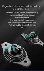 M25 Wireless Gaming Earbuds Black ABS Bluetooth 5.0