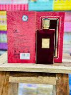 : Luxury Velvet Perfume for Women & Men 100ml Maroon Bottle