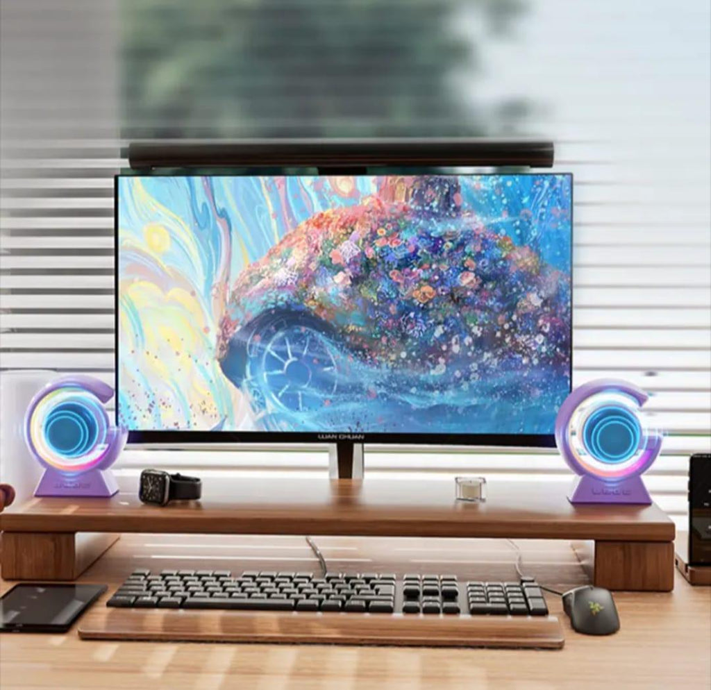 Touch Lamp Wireless Speaker with RGB Lighting &amp; Voice Control