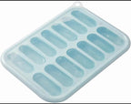 Silicone Ice Cubes Container Blue 18x12x4cm