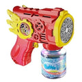 Kids Bubble Gun with LED Light &amp; 100ML Solution