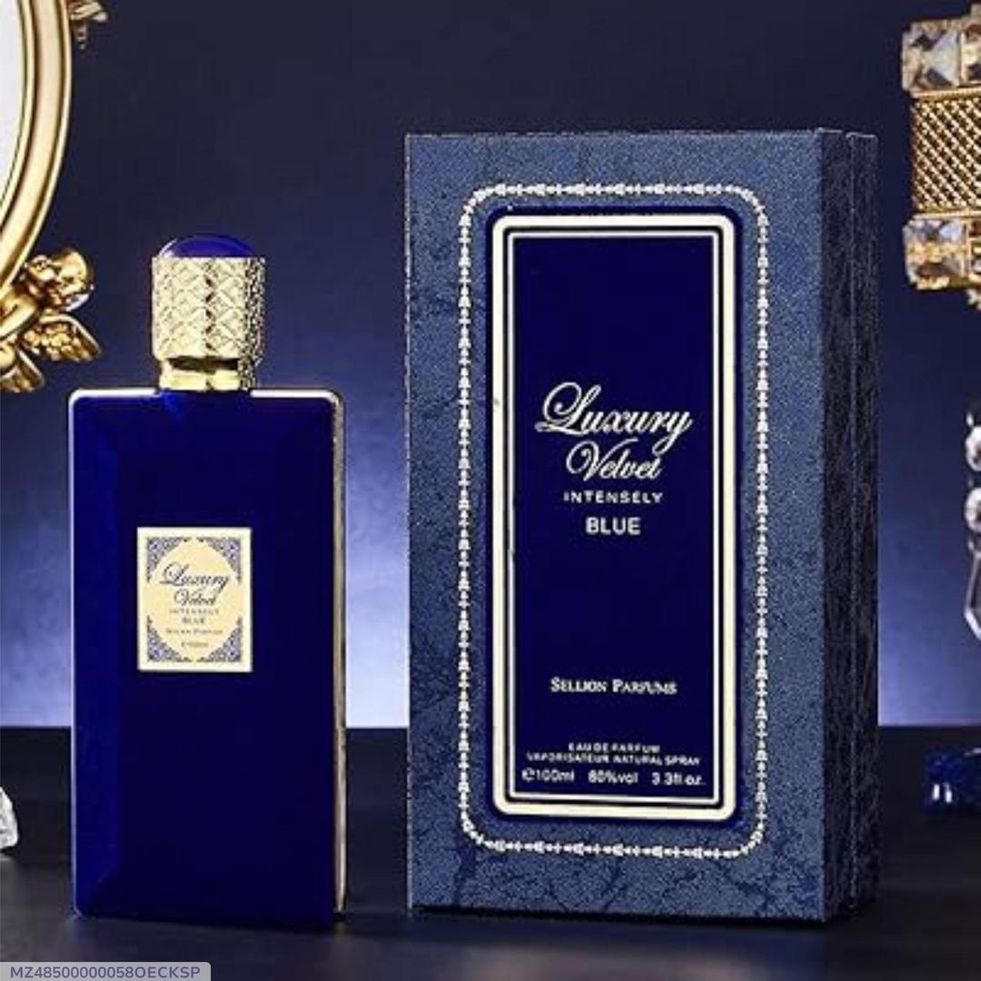 Intensely Blue Velvet Perfume for Men Women 24Hr