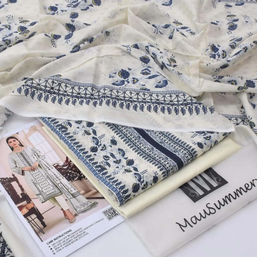 Maidan Summer Unstitched Lawn Suit Volume 02 *Product Description