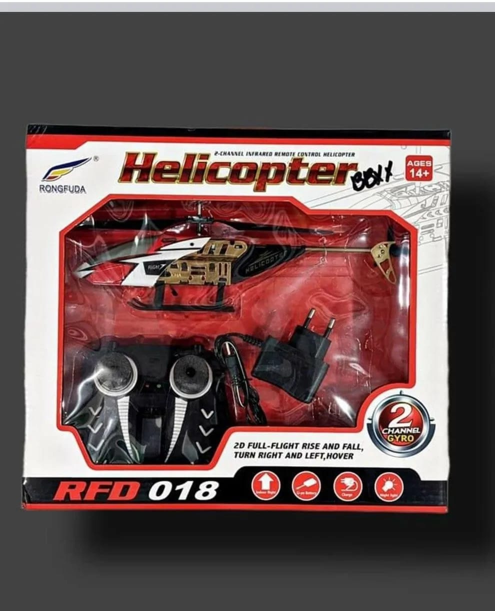 Remote Control Helicopter RFD-018 for Kids 1-12