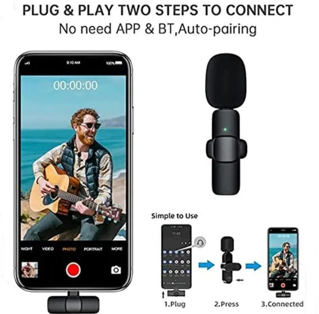 3 in 1 K8 Wireless Microphone&nbsp;