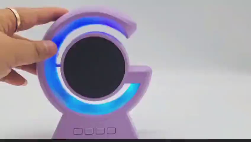 Touch Lamp Wireless Speaker with RGB Lighting &amp; Voice Control