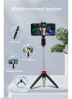 Selfie Stick Black ABS Tripod Base Adjustable Arm